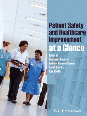 cover image of Patient Safety and Healthcare Improvement at a Glance